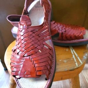 Men's leather Huaraches